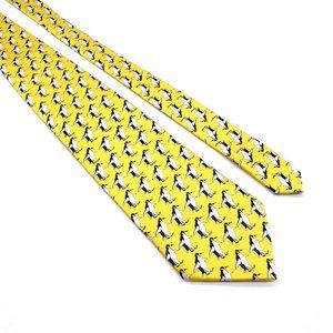 Little Penguin Wine Mens Necktie Accessory Office Work Casual Dad Gift